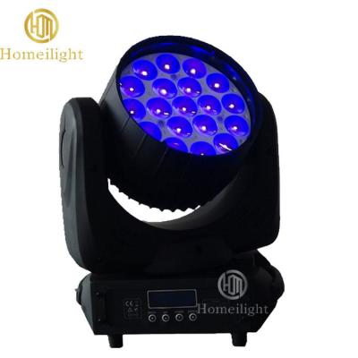 China Martin Mac Aura Zoom Beam Wash Moving Head 19pcs 12W RGBW 4in1 LED Moving Head Light for sale