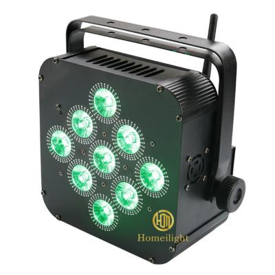 Κίνα 9PCS 18W WiFi RGBWA UV DMX Uplights Ασύρματη μπαταρία λειτουργεί με LED Par φώτα προς πώληση