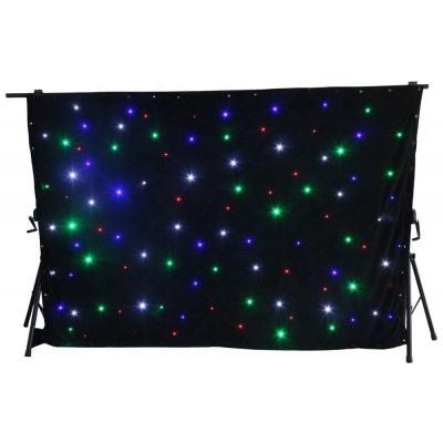 China Escenário de fundo LED Star Curtain Fireproof With DMX512 Control à venda