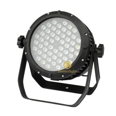 China High Brightness 512DMX 3W*54 Waterproof LED Par Uplights For Photography Lighting for sale