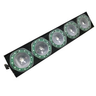 China Lâmpada LED portátil de lavagem de parede Alumínio 5pcs 30W LED Matrix Luz 5 Olhos à venda