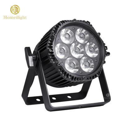 China Stage Lighting Wedding Par Lights DMX512 7*18W Waterproof LED Par Can Light for sale