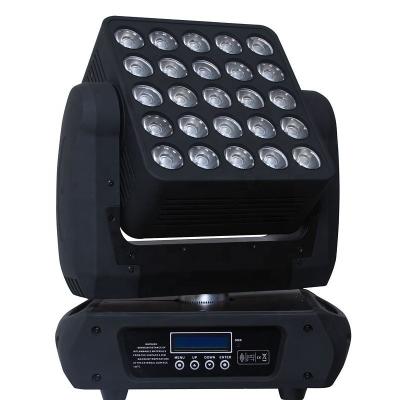 China 5x5 LED Moving Head Light Matrix Beam Light For Stage DJ Beam for sale