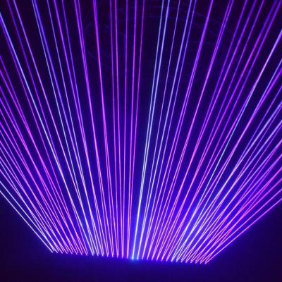 Chine Éclairage de la discothèque RGB 3 en 1 Couleur rouge Laser DMX512 Éclairage de la fête de spectacle de scène 8 yeux Laser Head Light à vendre