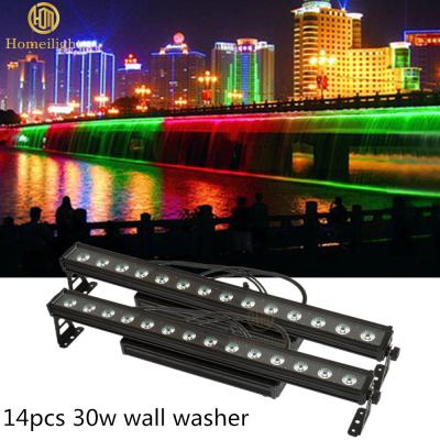 China Disco LED de lavadora de paredes luz 14 * 30w resistente al agua IP65 para el club nocturno Bar Hall en venta