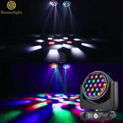 China IP20 19pcs 40W RGBW 4in1 LED Moving Head Big Bee Eye K15 Stage Light for Performances for sale