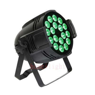 China Indoor LED Par Light 18PCS 12W 4in1 Professional DJ Lights for Night Club Decoration for sale