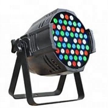 China 18pcs 24pcs LED Par Can Lights 54pcs 3w Par Led RGBW DMX DJ Stage Decoration Light for sale