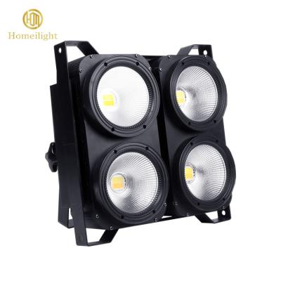 Cina 90-240v 4 Occhi 400W Cob Illuminazione da palco a LED, Giubbotti per il pubblico a LED Per il party sul palco in vendita