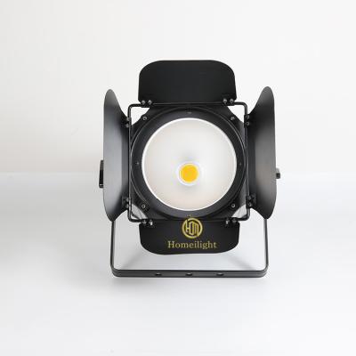 中国 200W COB LED Par Can Lights with Barn Door Warm White Blinder Light Cold White 2in1 販売のため