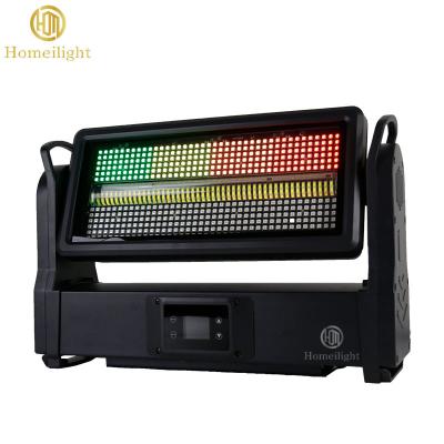 China Factory directly price 480pcs RGB 3in1 leds 144pcs white color dmx512 waterproof party strobe light for sale