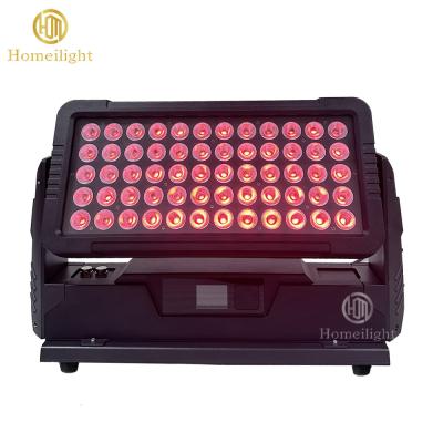 Chine Vente à chaud 60x12W RGBW 4IN1 Ville de couleur Lumière étanche à LED Wall Washer Light à vendre