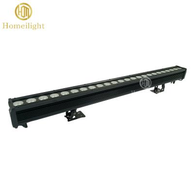 China 24pcs 3w Decoración de pared exterior impermeable LED Bar de lavadora de pared en venta