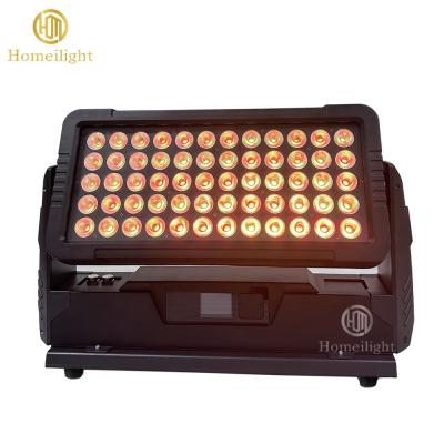 China China Fábrica 60X12W City Colot Fuera impermeable RGBW 4 en 1 LED City Color Light Luz de inundación LED en venta