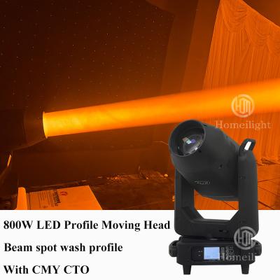 China New Arrival LED Stage Profile Lights 800W LED BSWF Framing Moving Head Light with CTO CMY for sale