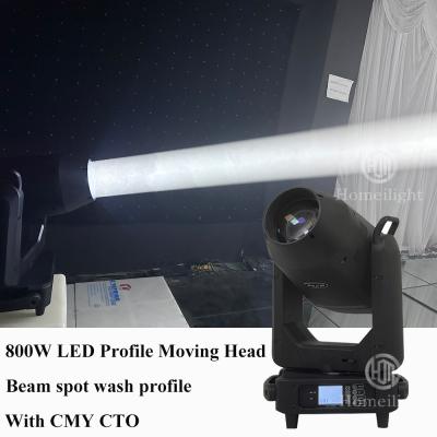 China 800W LED Theater Moving Head Light CTO CMY LED Beam Spot Wash Framing Moving Head Light for sale