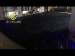 Blue White LED Star Curtain