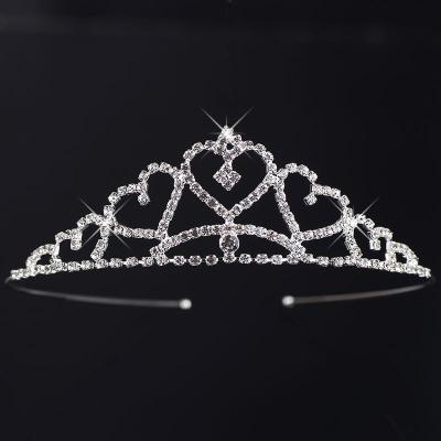 China Wholesale New Arrived Baby Tiaras Headband Fashion Bridal Crown Pageant Crowns and Tiaras Wedding Hair Accessories Wedding Tiara for sale