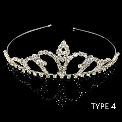 China Wholesale Crowns and Baby Tiaras Headband Pageant Tiaras Wedding Wedding Tiara Hair Accessories Decoration for sale