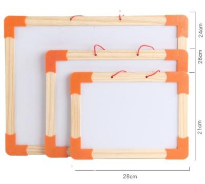 China Eco-Freindly Large Size Hanging Portable Drawing Board for Kids Toy Wooden Magnetic Whiteboard for sale