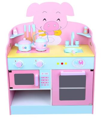 China Eco-Freindly Classic Wooden 3D Puzzles Build Your Own Toy Kitchen Toy Set Other Educational Toys For Children for sale