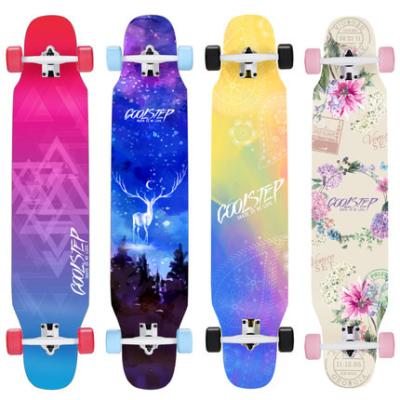 China Wellshow Sports Skateboard PRO Complete Canadian Maple Portable Skateboard Wooden Adult Tricks Skate Board For Kids Boys Girls Begin000ner for sale