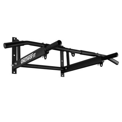 China Wellshow Durable Sports Heavy Duty Wall Mounted Pull Up Bar Chin Up Bar With More Stable 6-Hole Design For Indoor And Outdoor Use for sale