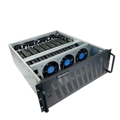 China With Fan Factory Directly Supply 8/6 Gpu 4G/8G PC Optional Case 847 Chipset Standard Computer Idc Server Chassis for sale