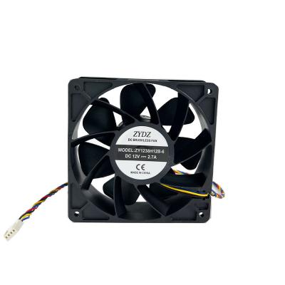 China Black GPU Hot-selling 40000 Hours 12038Cooling Fan 6000Rpm Fan Freezer Laptop CASE 12Cm For PC for sale