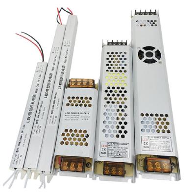 China LED Lighting Driver AC DC LED Light Bar Slim Light Box Power Supply LED Lighting Driver Low Voltage Drive 12V/24V Transformer for sale