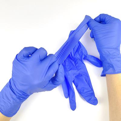 China No Natural Rubber Potein Medical Gloves Long Examination 9&Premium White Nitrile Glove Hot Selling With High Quality for sale