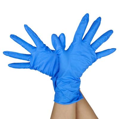 China Personal care GUSIIE thickened pure nitrile gloves are suitable for frozen food operation in food processing, agriculture and animal husbandry for sale