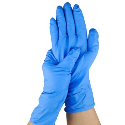 China Personal care GUSIIE thickened pure nitrile gloves are suitable for frozen food operation in food processing, agriculture and animal husbandry for sale