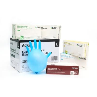 China General Purposes Chinese Manufacturer Disposable Nitrile Medical Examination Gloves Powder Free for sale