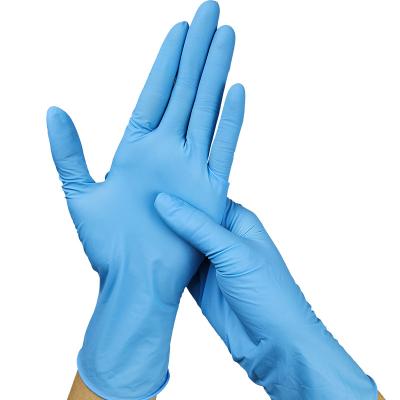 China Wholesale Factory High Elasticity Nitrile Rubber Disposable Glove Exam 100% Medical Nitrile Gloves With Manufacturer Price for sale