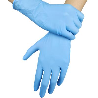 China High Synthetic Nitrile Rubber Medical Examination 100% Nitrile Gloves With Best Quality for sale