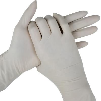 China Medical Examination Gusiie Disposable Powder Protective Gloves Medical Exam Latex Gloves for sale