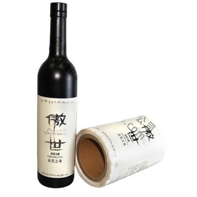 China Waterproof Custom Printed Wine Label Sticker Printing Adhesive for sale