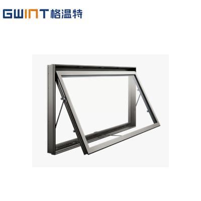 China High Performance Magnetic Thermal Break Aluminum Profile Hot Selling GWINT Screen Bottom Tent Hung Window for sale