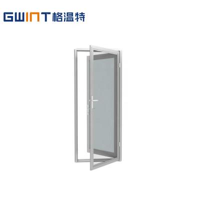 China Hot Front Doors Aluminum Grill Design French Design French Design Heat Insulation GWINT California Modern Casement Hinged Doors For Sale for sale