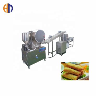 China Hotels Automatic Packaging Meat Spring Rolls Skin Dumpling Skin Potstickers Paper Skin Production Line for sale