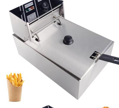 China High Efficiency Muntifunction Commercial Deep Fryer Commercial Deep Fryer Chicken/Electric Fish Chips Electric Deep Fryer for sale