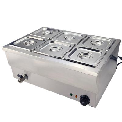 China Modern Desgin Products Modern Desgin Best Quality Buffet Stainless Steel Heater /countertop /soup dish bain marie equipment for sale