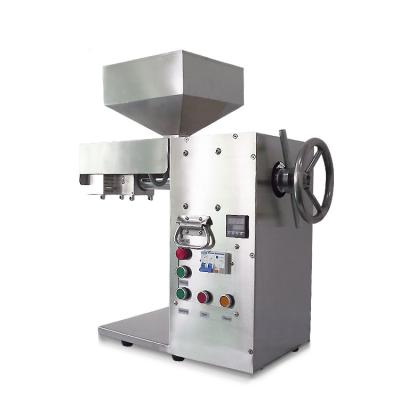 China 20kg/h LED display full automatic cold commercial oil press machine screw mini oil press machine for sale