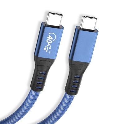 China COMPUTER ULT-Unite New Arrival Wholesaler 40Gbps 0.8m Braided PD 100W USB 4.0 for sale