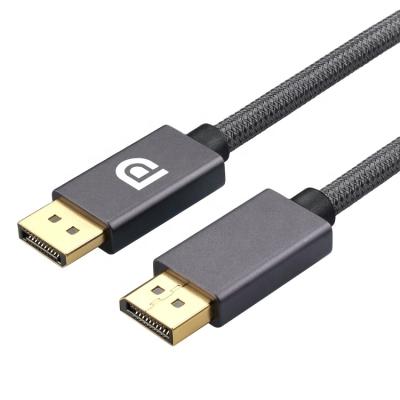 China Monitor ULT-Unite Amazon Success Braided 8K @ 60Hz DisplayPort to DisplayPort 1.4 Cable for E-sports for sale