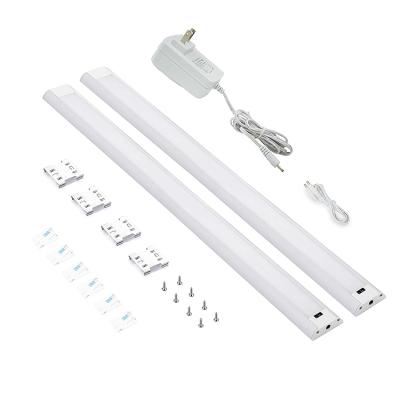 China Dimmable Residential Aluminum Slim Cabinet Light 5W Hand Scan Sensor Cabinet Light for sale