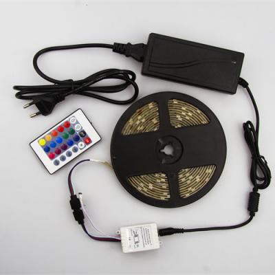 China LANDSCAPE Smart Led Strip Lights 12v Waterproof 5m SMD5050 Regulated Remote Backlight RGB Led Flexible Strip for sale