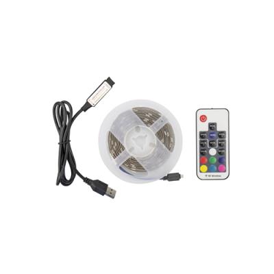 China Hot Selling LANDSCAPE Color Home Decoration Dreamy Mood Flexible Ribbon Led Strip Light 5 Meters SMD5050 RGB Multi-colors Strip Lights TV Kits for sale