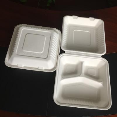 China Customizable Household Products Sugarcane Water And Oil Resistant Biodegradable Bagasse Disposable Tableware for sale